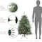 4.5ft. Pre-Lit Real Touch™️ Washington Frasier Fir Artificial Christmas Tree, Clear Lights